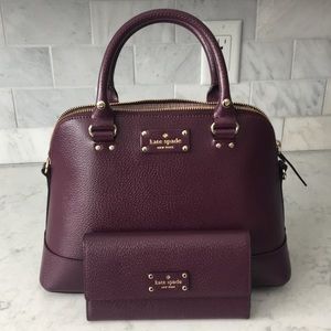 Kate Spade purse with matching wallet